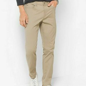 Slim-Fit Cotton- mens Pants michael korrs